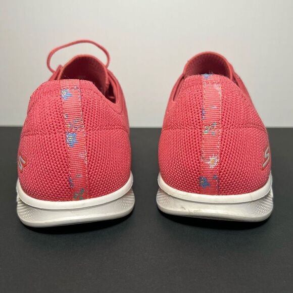 Womens SKECHERS Go Step Lite Align Pink Comfort Shoes / Size 11 - Picture 4 of 8